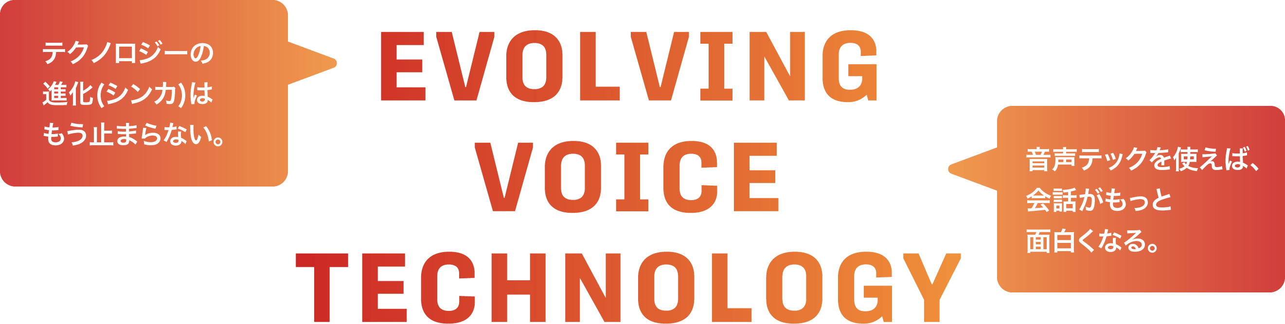 EVOLVING VOICE TECHNOLOGY